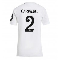 Dres Real Madrid Daniel Carvajal #2 Domaci za Žensko 2024-25 Kratak Rukav